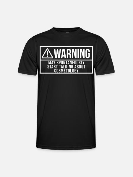 Cosmetology Cosmetology Cosmetology - Men's Functional T-Shirt - black