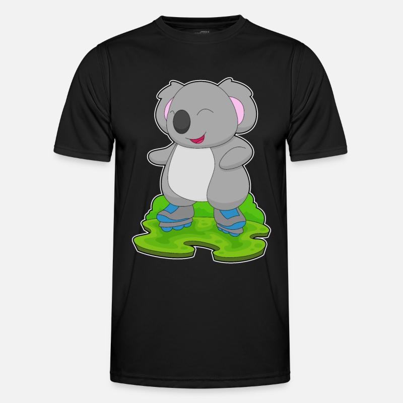 Koala Inline skating Inline skates - Men's Functional T-Shirt - black