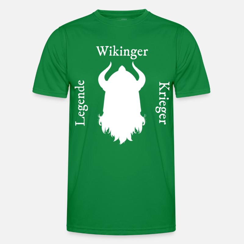 Wikinger Kriegergeist Männer Funktions-T-Shirt