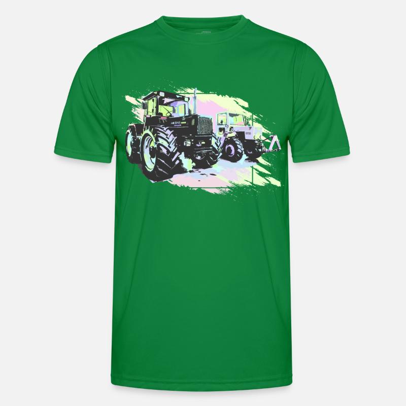 Oude tractoren Functioneel T-shirt voor mannen