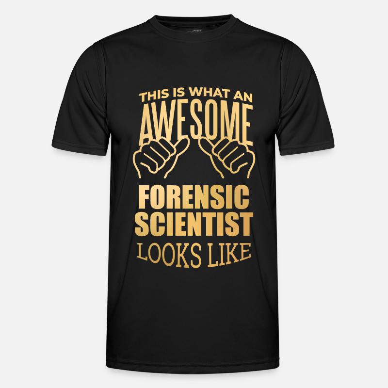 Forensic Science - Men's Functional T-Shirt - black