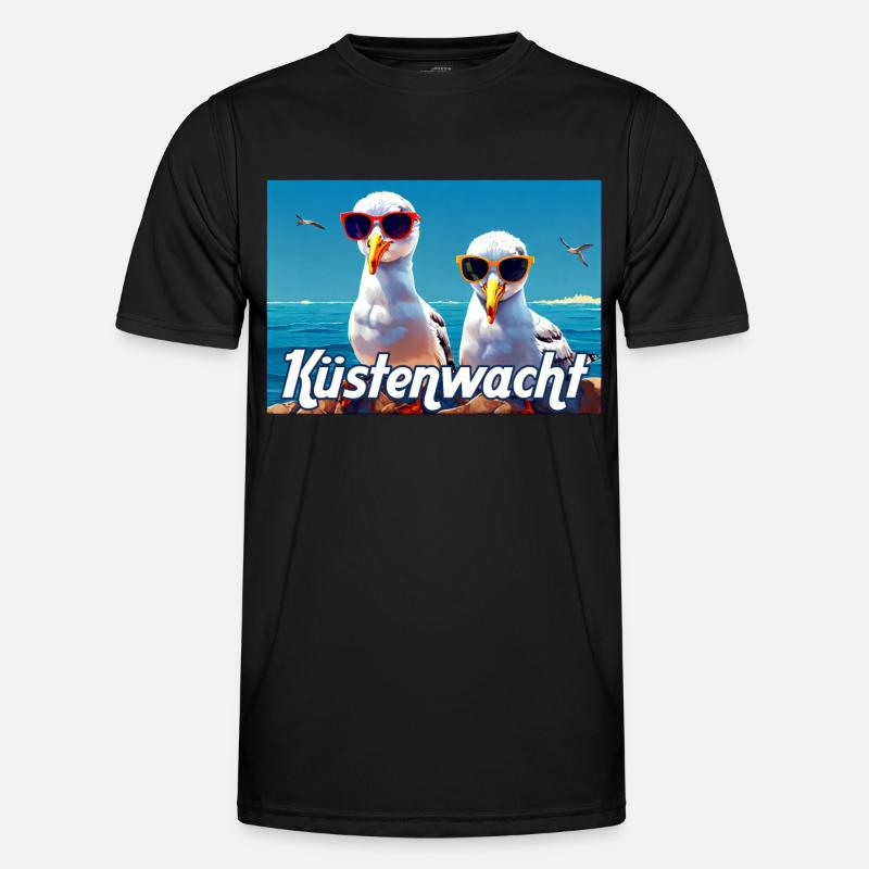 Coast Guard Seagulls Men's Functional T-Shirt