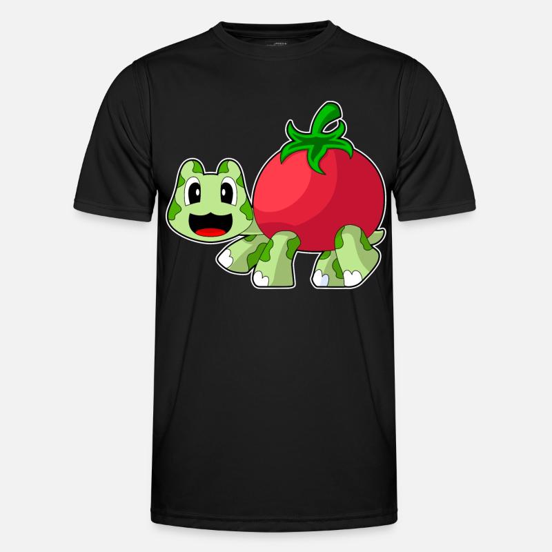 Turtle Tomato - Men's Functional T-Shirt - black