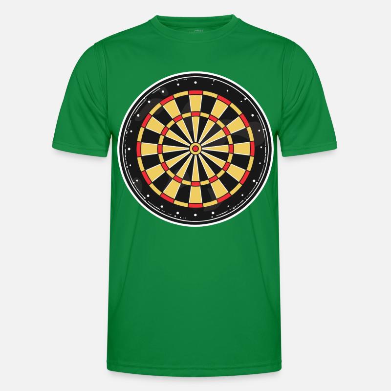Dartboard Graphic Men's Functional T-Shirt