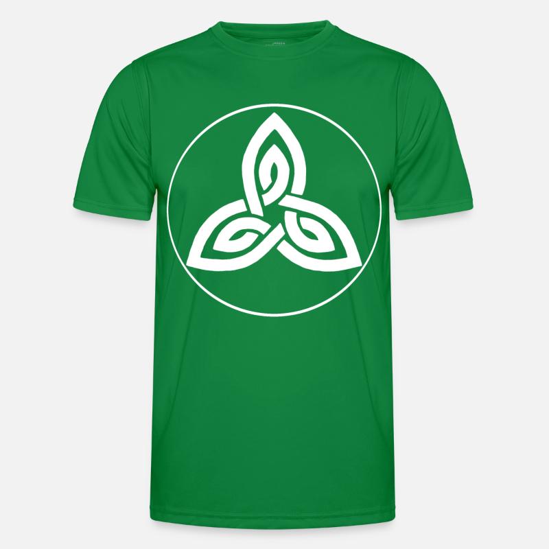 Fleur celte blanche T-shirt sport Homme