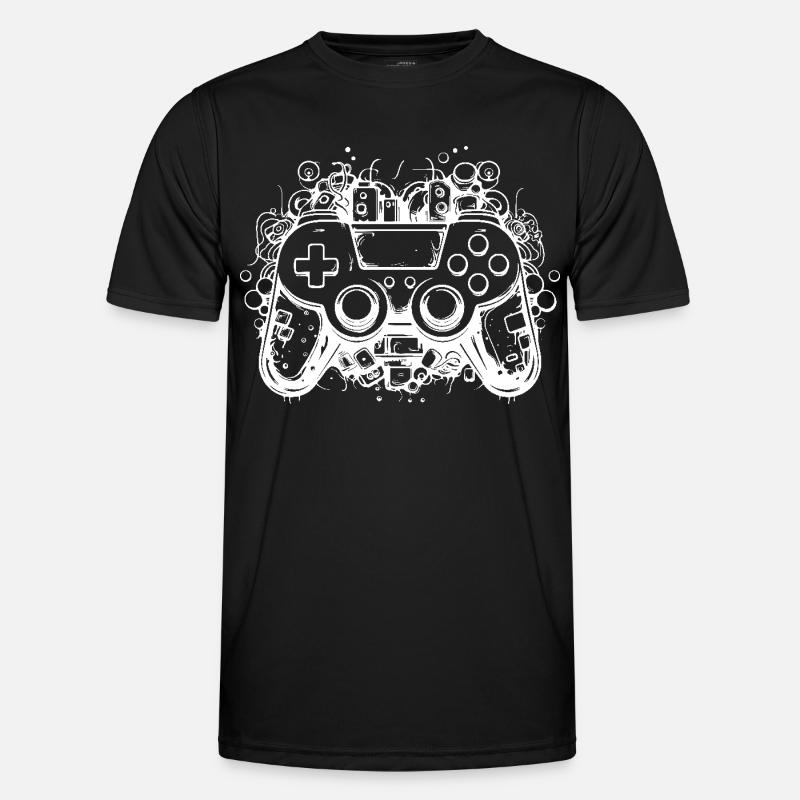 Game Controllers - Men's Functional T-Shirt - black