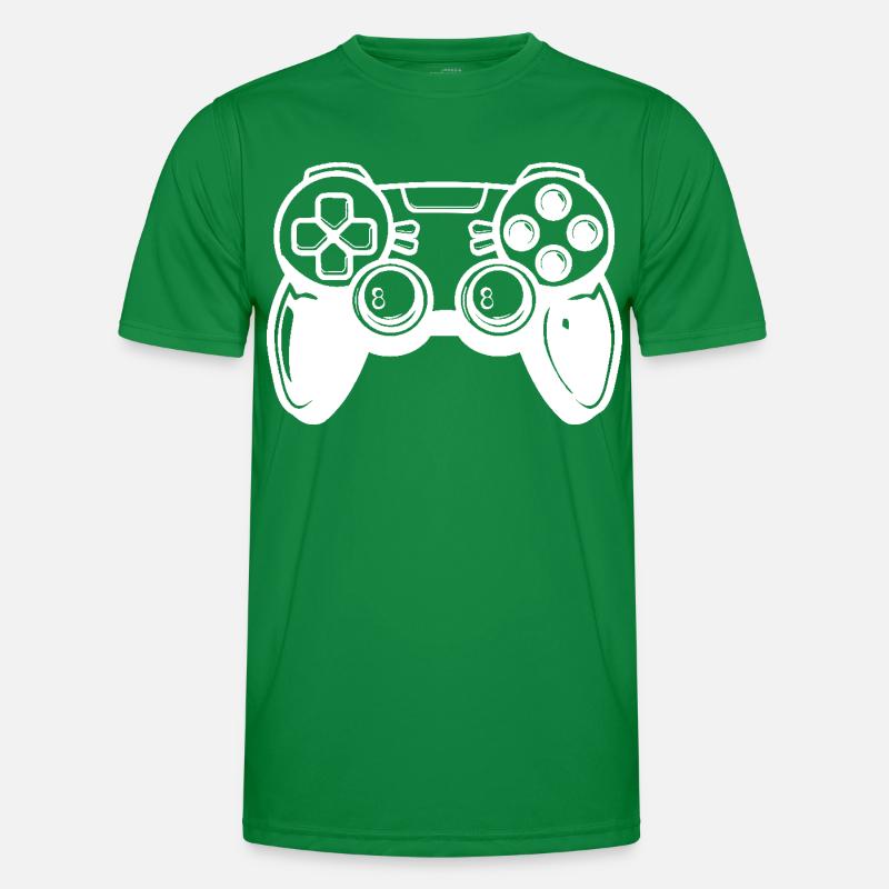 Videogames Controller Männer Funktions-T-Shirt