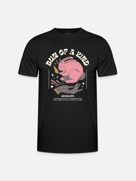 Jackalope mystique – Unique et magique - T-shirt sport Homme - noir
