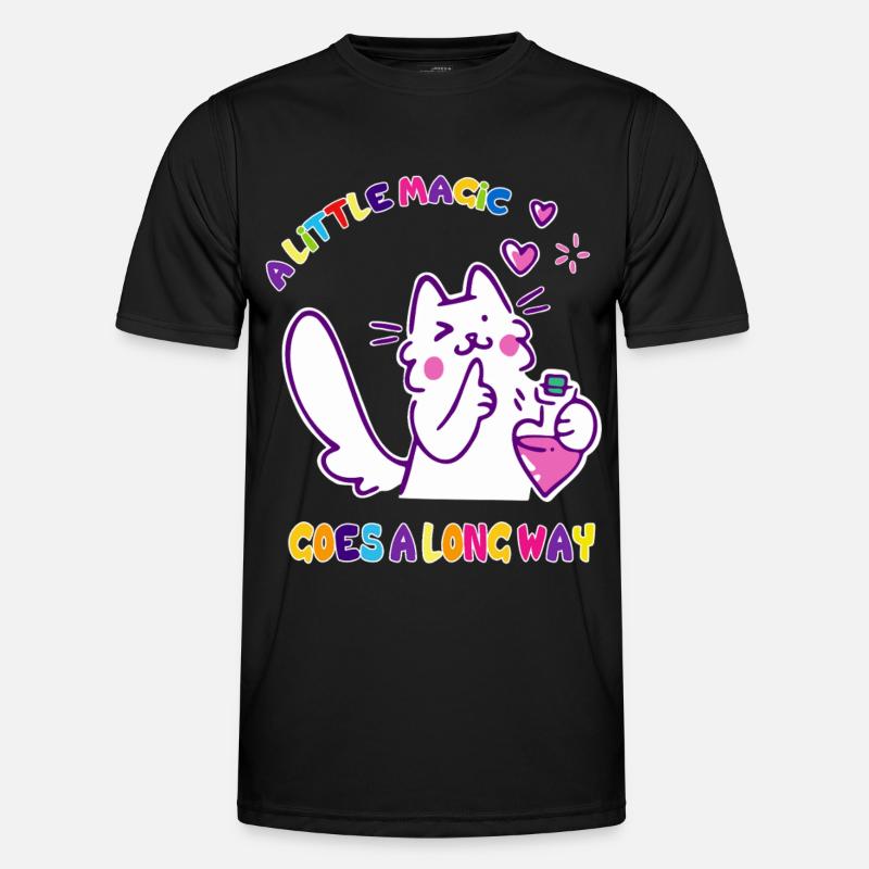 A little magic goes a long way ✨ - Men's Functional T-Shirt - black