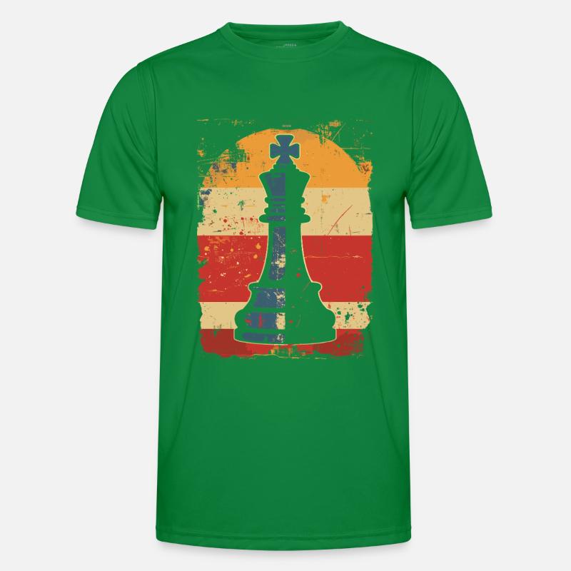 Chess piece Steamwave Men's Functional T-Shirt