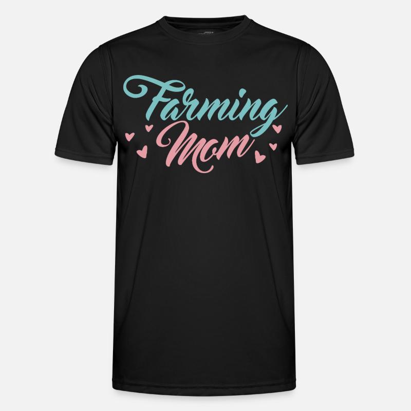 Bäuerin Mama Männer Funktions-T-Shirt