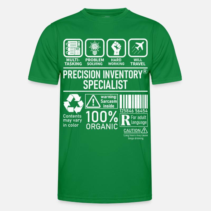 Precision Inventory Specialist multi tasking Men's Functional T-Shirt