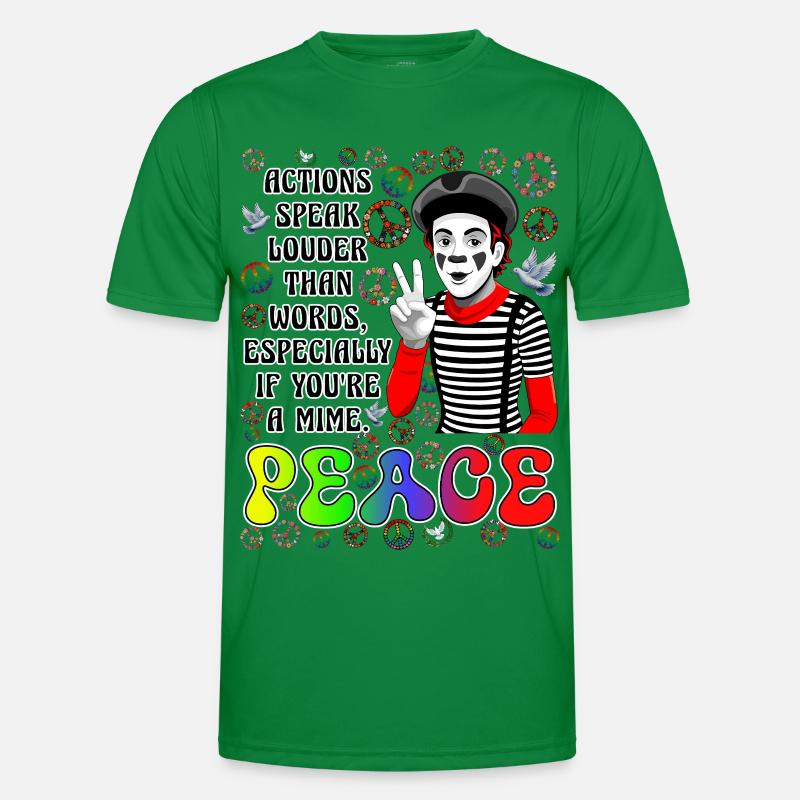 La paix est la chose la plus importante T-shirt sport Homme