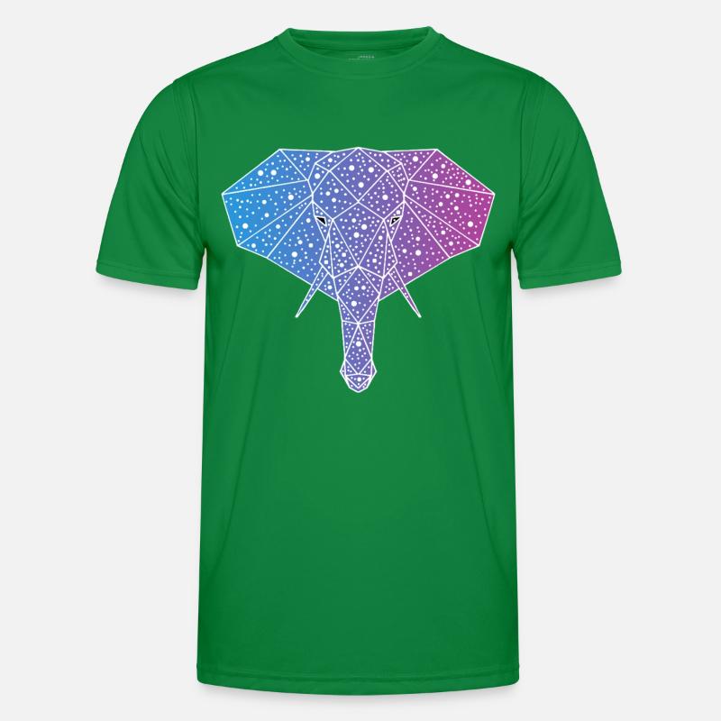 Galactic Elephant Men's Functional T-Shirt