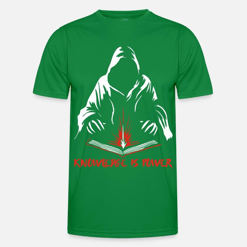 Knowledge is power Men's Functional T-Shirt