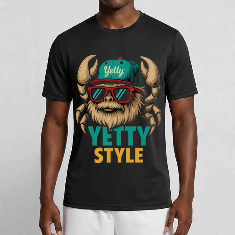 Graphisme Yeti Style Yetty T-shirt sport Homme