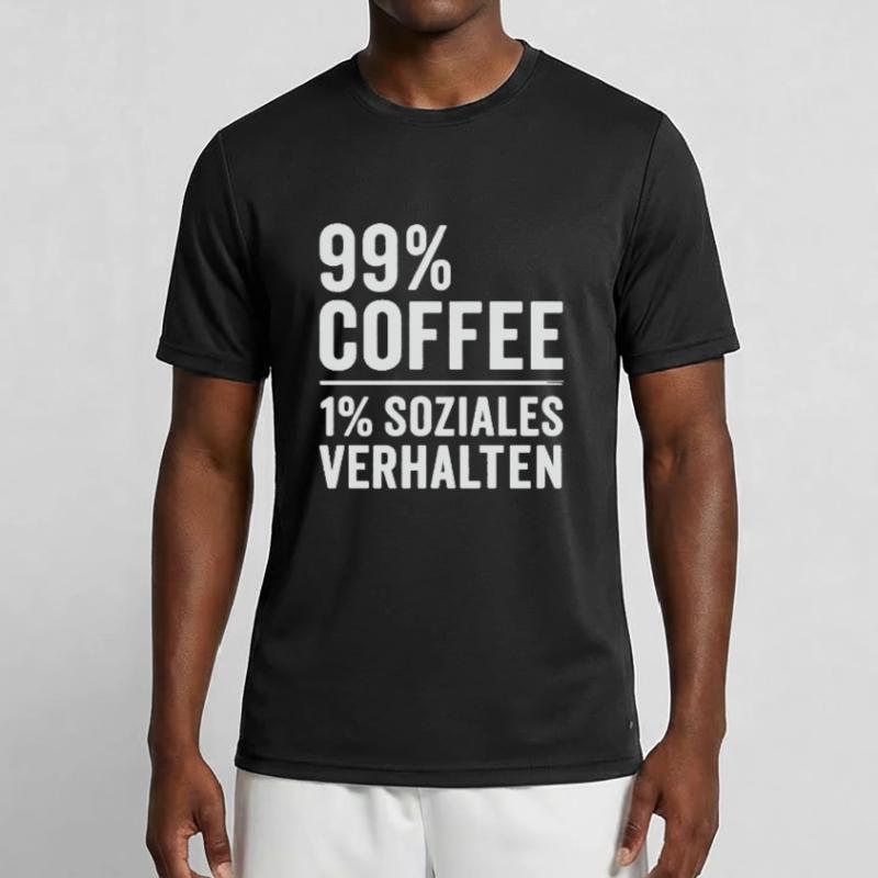 99% Coffee Men's Functional T-Shirt