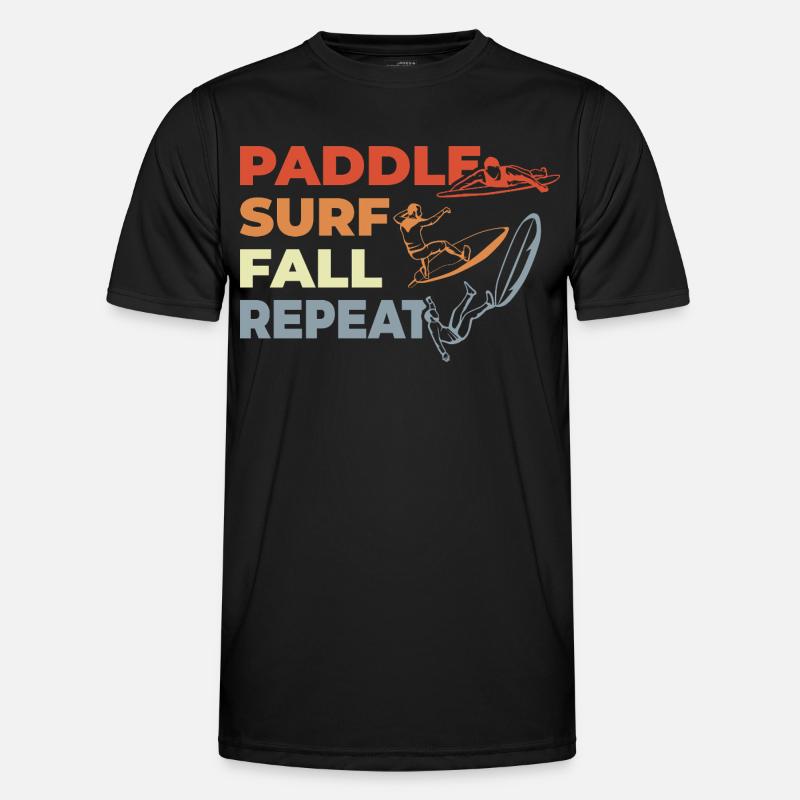 Paddle Surf Répéter T-shirt sport Homme