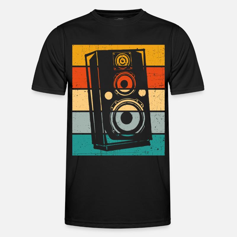 Speaker Retro Men's Functional T-Shirt