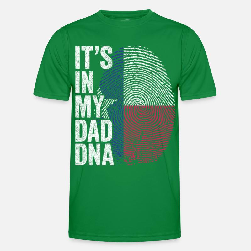 Drapeau Texas Empreinte Papa Texan T-shirt sport Homme