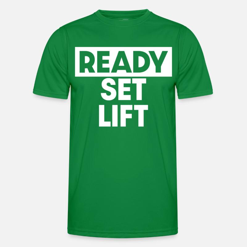 Ready Set Lift Men's Functional T-Shirt