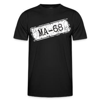 Mannheim 68 - T-shirt sport Homme - noir - Devant - AI Model Male 178 dark (178cm)