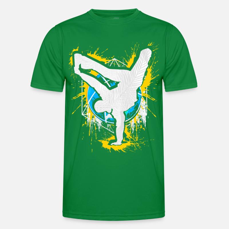 Breakdance Handstand Bboy - B-Boying Breakdancer Männer Funktions-T-Shirt