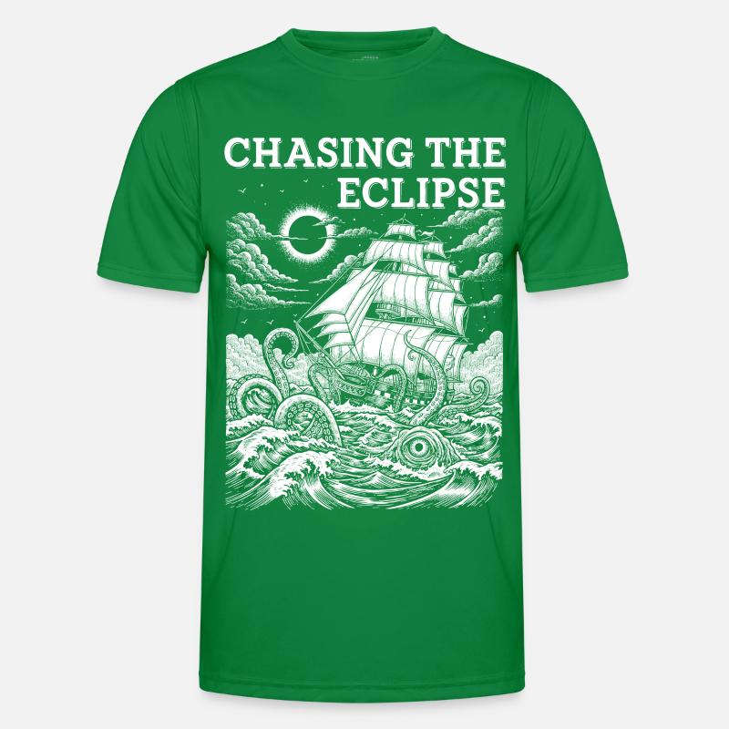 Solar Eclipse Adventure Men's Functional T-Shirt