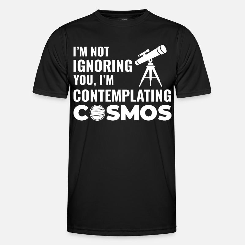 Astronomy Solar System Design  - Men's Functional T-Shirt - black