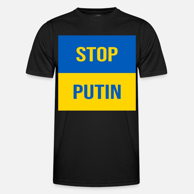 ARRÊTEZ POUTINE T-shirt sport Homme