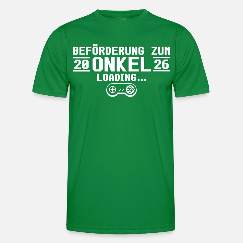 Werdender Onkel 2026 loading - Patenonkel Männer Funktions-T-Shirt