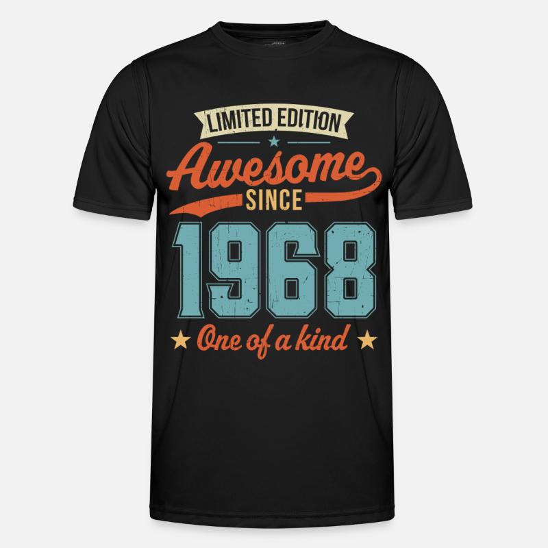 Awesome Since 1968 Men's Functional T-Shirt