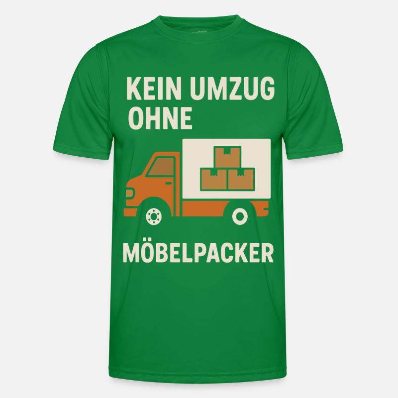 No move without movers Men's Functional T-Shirt