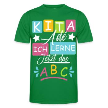 Daycare graduates 2026 - Men's Functional T-Shirt - kelly green - Front - AI Model Male 178 dark (178cm)