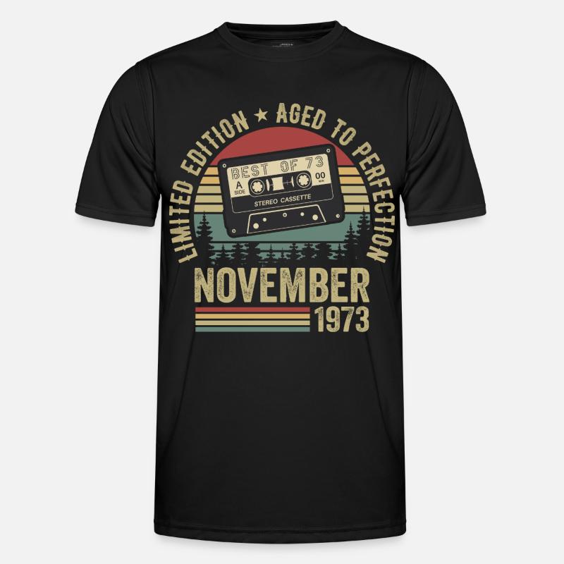 November 1973 Men's Functional T-Shirt