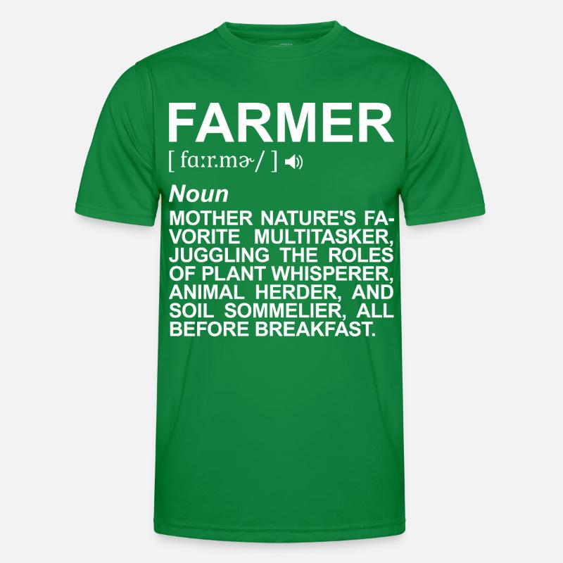 Bauer Begriffserklärung Männer Funktions-T-Shirt