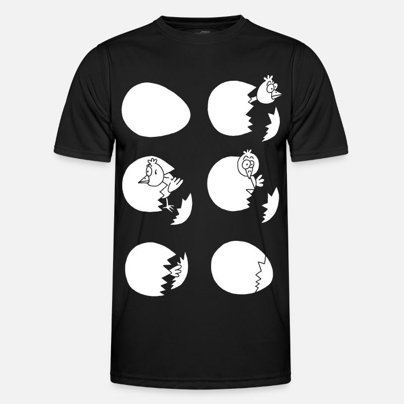 Die Welt entdecken oder nicht (weiß) - Männer Funktions-T-Shirt - Schwarz
