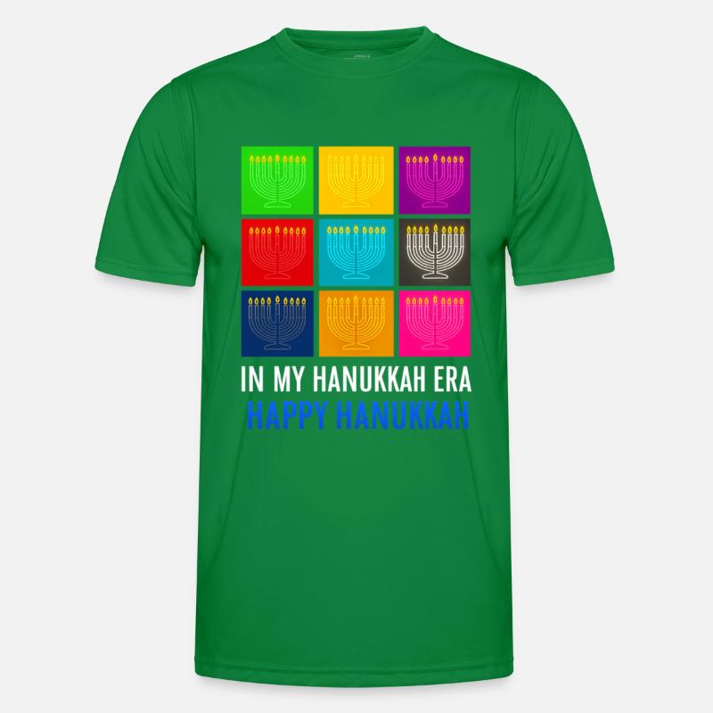 Noël juif laid à l’époque de Hanoukka Drôle Hanoukka T-shirt sport Homme