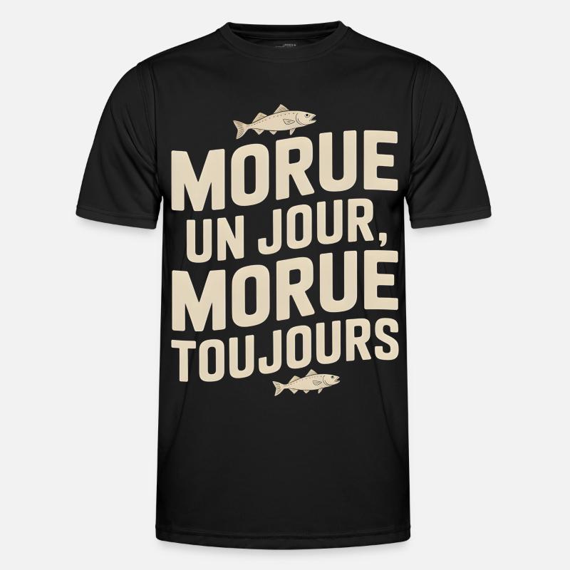 Once cod Cod - Men's Functional T-Shirt - black