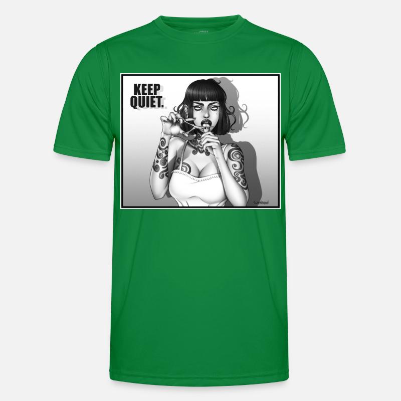 KEEP_QUIET Men's Functional T-Shirt