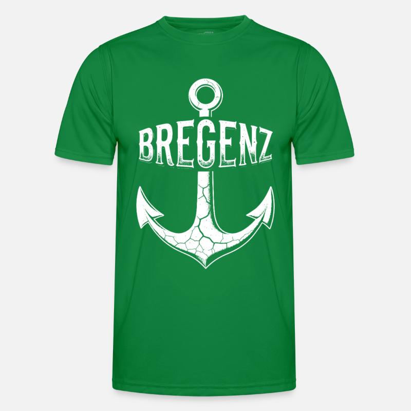 Anker Bregenz Bodensee Österreich Männer Funktions-T-Shirt