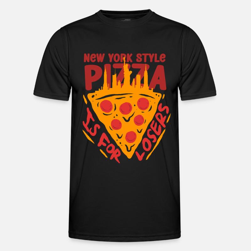 Deep Dish Pizza Chicargo Men's Functional T-Shirt
