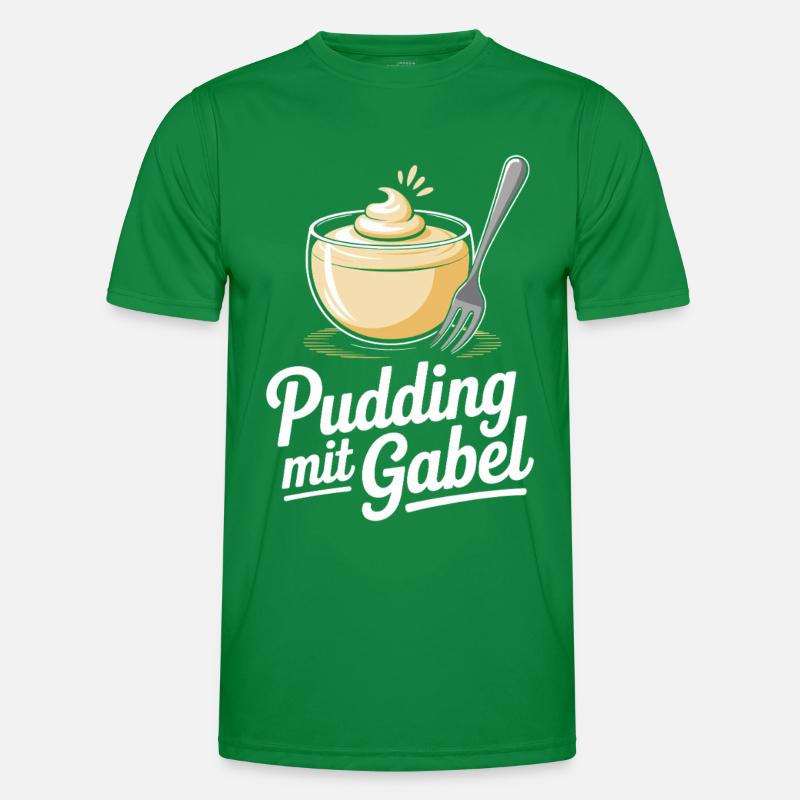 Pudding à la fourchette T-shirt sport Homme