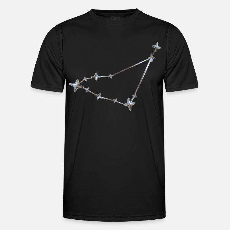 Rangée d’étoiles Conception de constellation T-shirt sport Homme