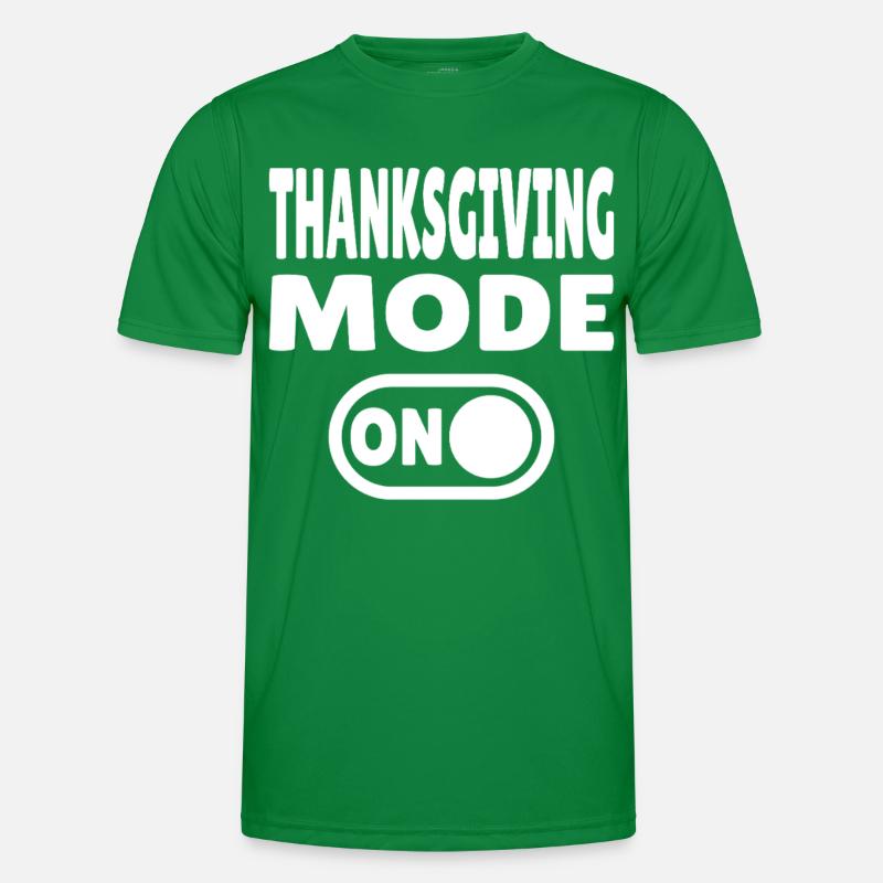 Mode Thanksgiving activé T-shirt sport Homme