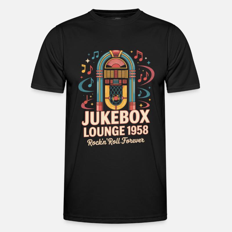 Jukebox Lounge 1958 Men's Functional T-Shirt