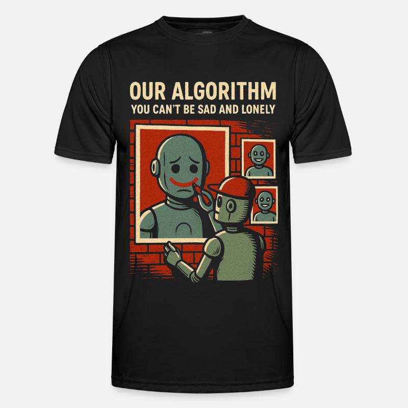 Our Algorithm Shirt for Programmers and Creators Men's Functional T-Shirt
