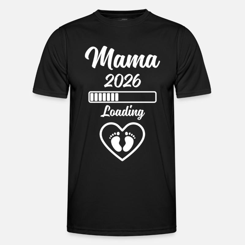 Mama 2026 Loading - Men's Functional T-Shirt - black
