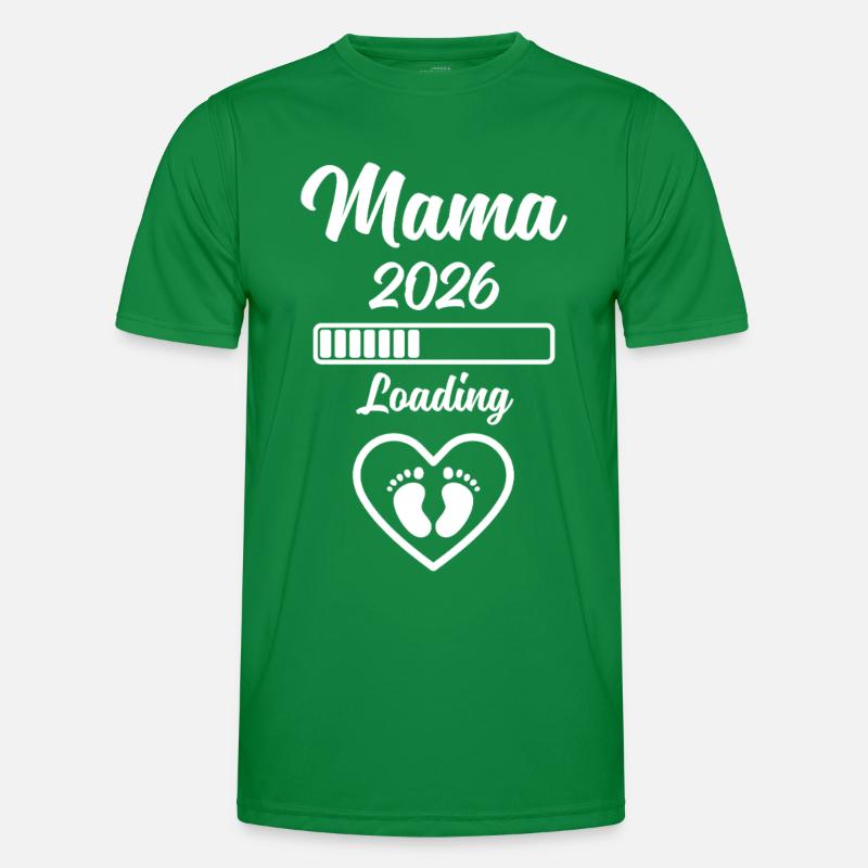 Mama 2026 Loading Männer Funktions-T-Shirt