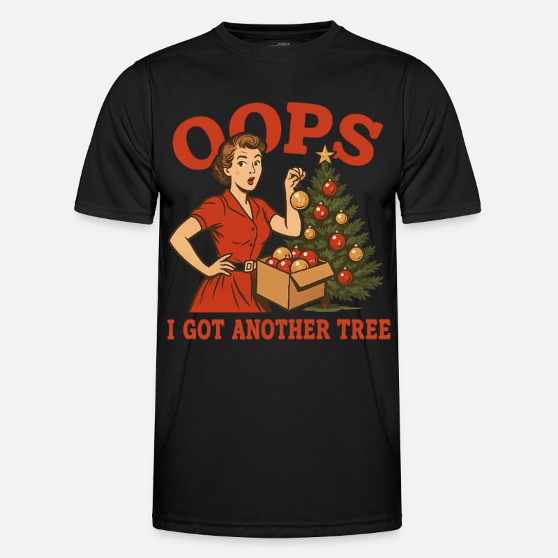 Oops I Got Another Tree - Men's Functional T-Shirt - black